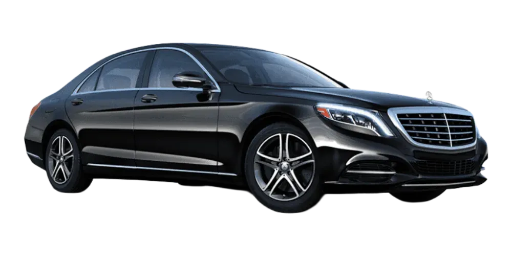Mercedes-Benz E400 5-seat executive petrol sedan for chauffeur hire in Victoria Falls Zimbabwe
